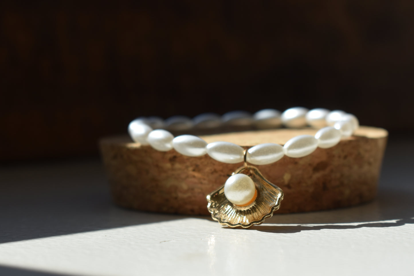 The Shell Pendant Anklet